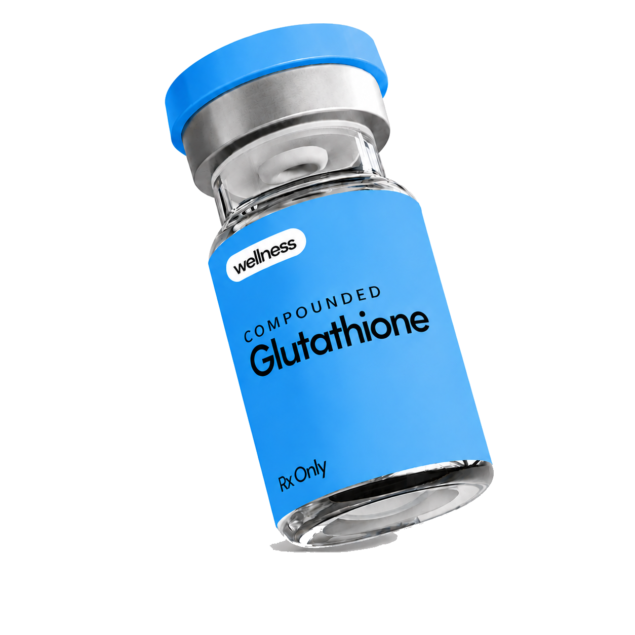 Compounded Glutathione injection vial